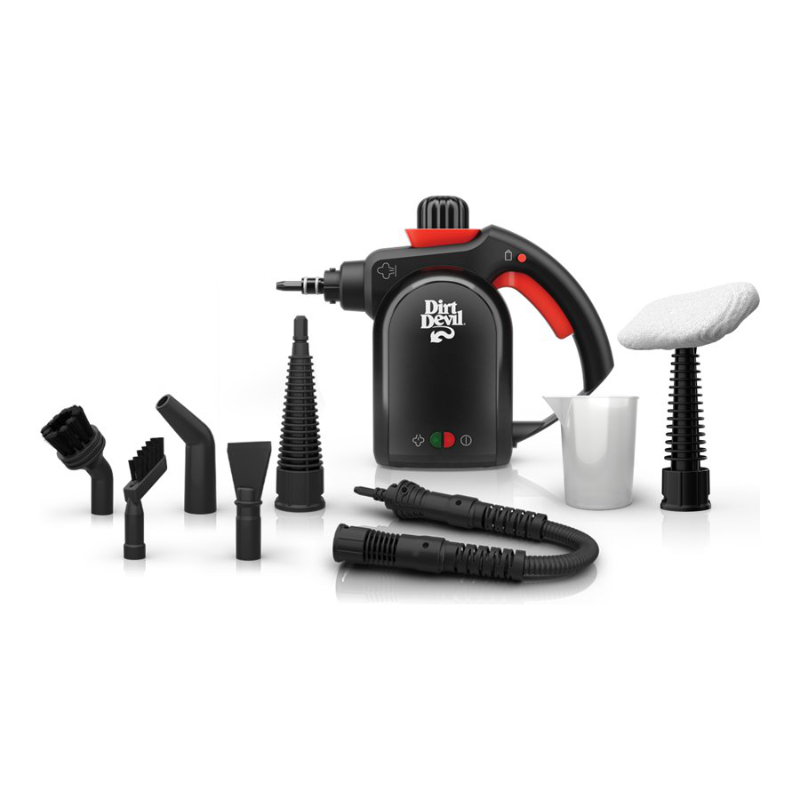 Dirt Devil Handheld Steam Cleaner - Black/Red - WD21000CA