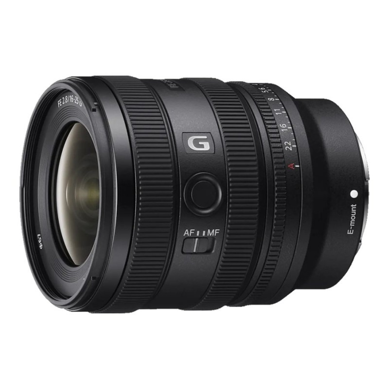 Sony 16-25mm F2.8 FE G Wide Angle Zoom Lens for Sony E- Mount - Black - SEL1625G