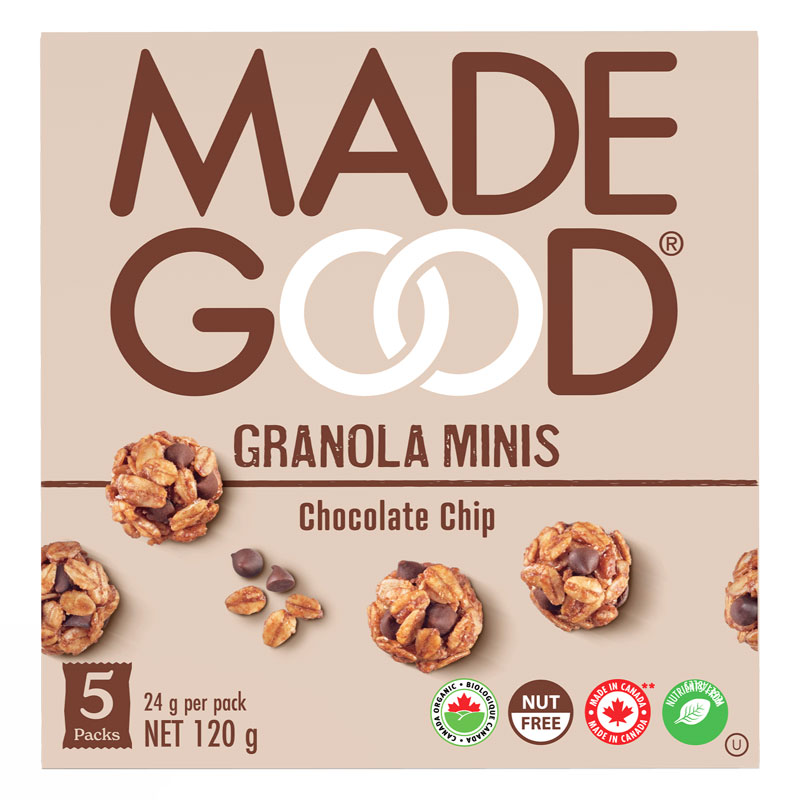 Made Good Granola Minis - Chocolate Chip - 5PK/120g