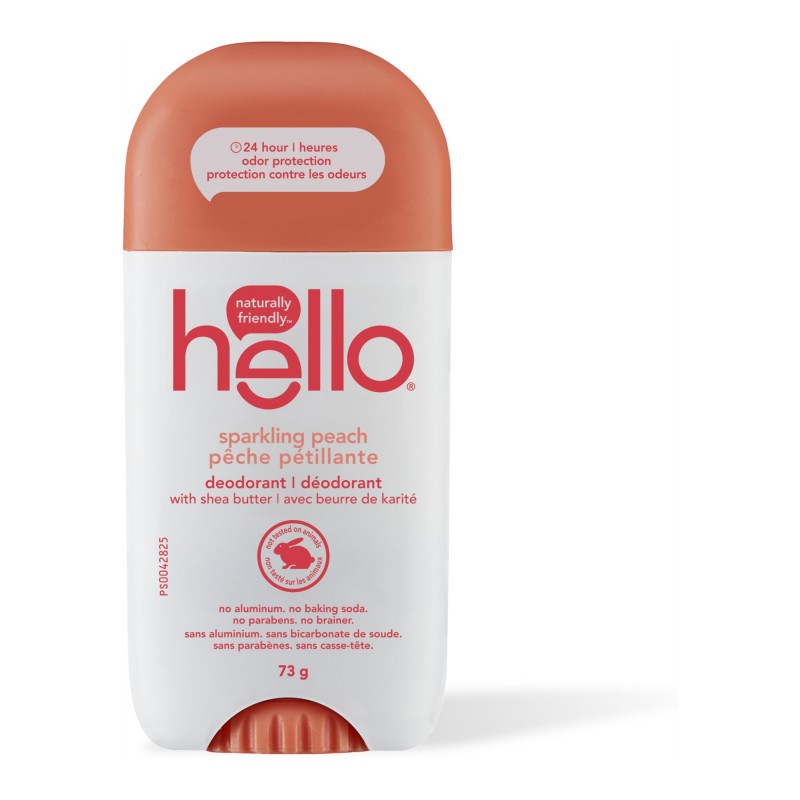 Hello Deodorant - Sparkling Peach - 73g