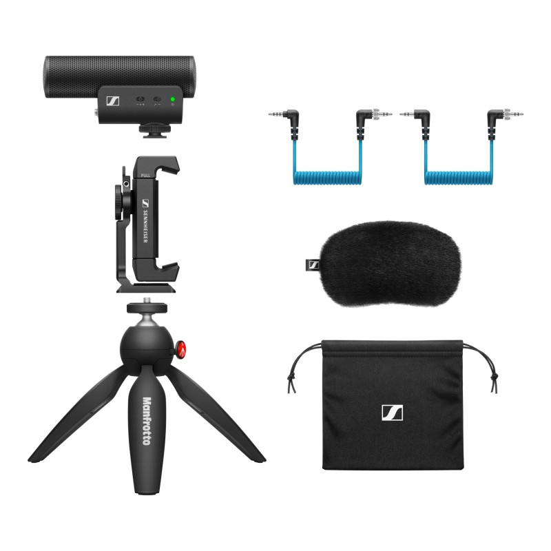 Sennheiser MKE 400 Super Cardioid On-Camera Microphone Kit