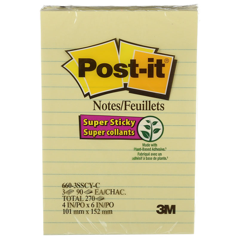 sticky post it notes