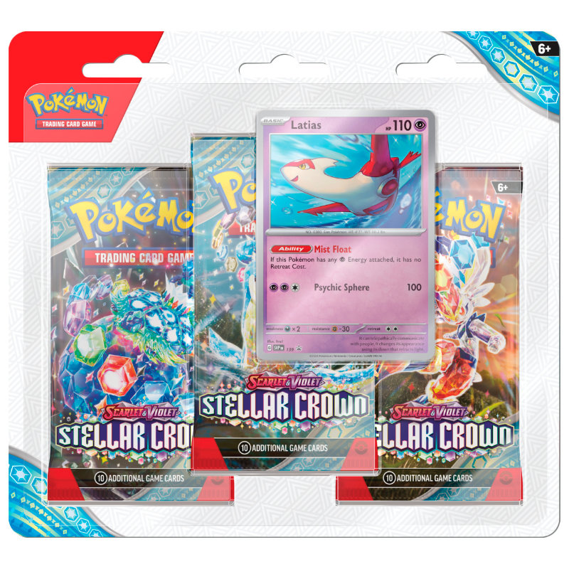 Pokemon Trading Card Game: Scarlet & Violet Stellar Crown Booster Pack