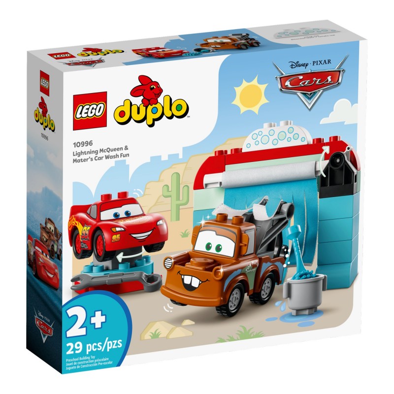 LEGO DUPLO - Lightning McQueen and Mater's Car Wash Fun