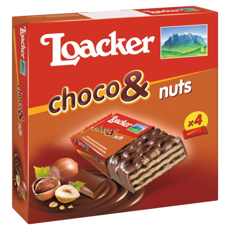 Loacker Choco & Cereal Bar - 4x25g