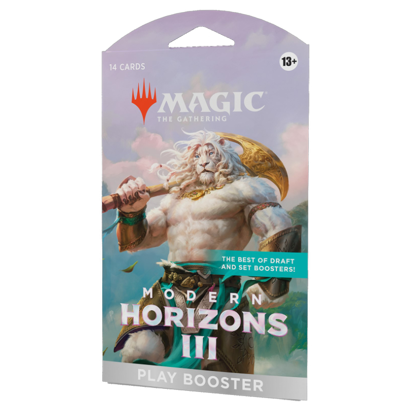 Magic The Gathering Trading Card Game: Modern Horizons 3 Play Sleeved Booster Box - 14 Cards