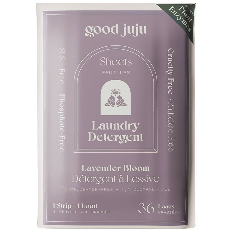 Good Juju Laundry Detergent Sheets - Lavender Bloom - 36 Sheets