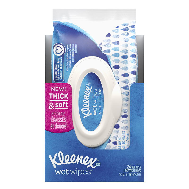 wet wipes kleenex