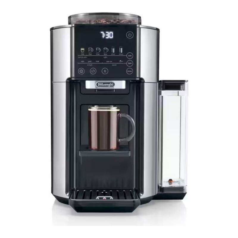 De Longhi TrueBrew Automatic Coffee Machine Silver Black CAM51025MB