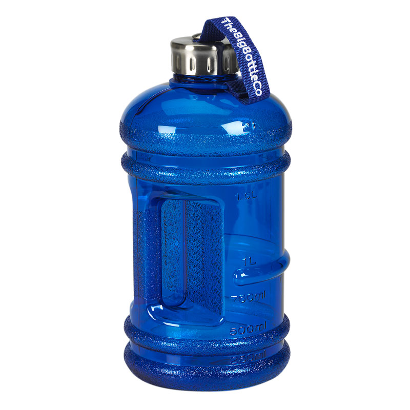 Big Bottle Plastic Water Bottle Blue 2 2l London Drugs