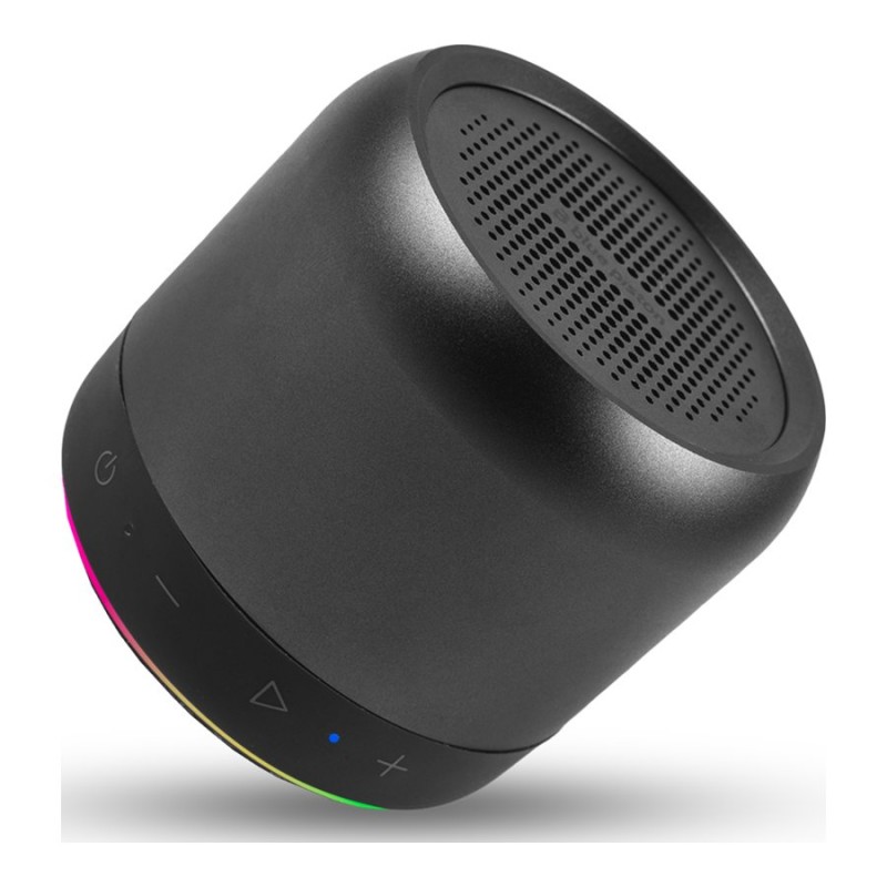 LOGiiX Blue Piston Wave Portable Bluetooth Speaker - Black - LGX-13677
