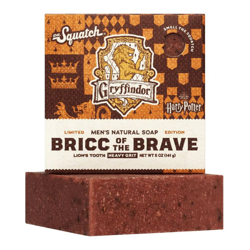 Dr. Squatch Harry Potter Limited Edition Soap - Gryffindor Bricc of the Brave - 141g