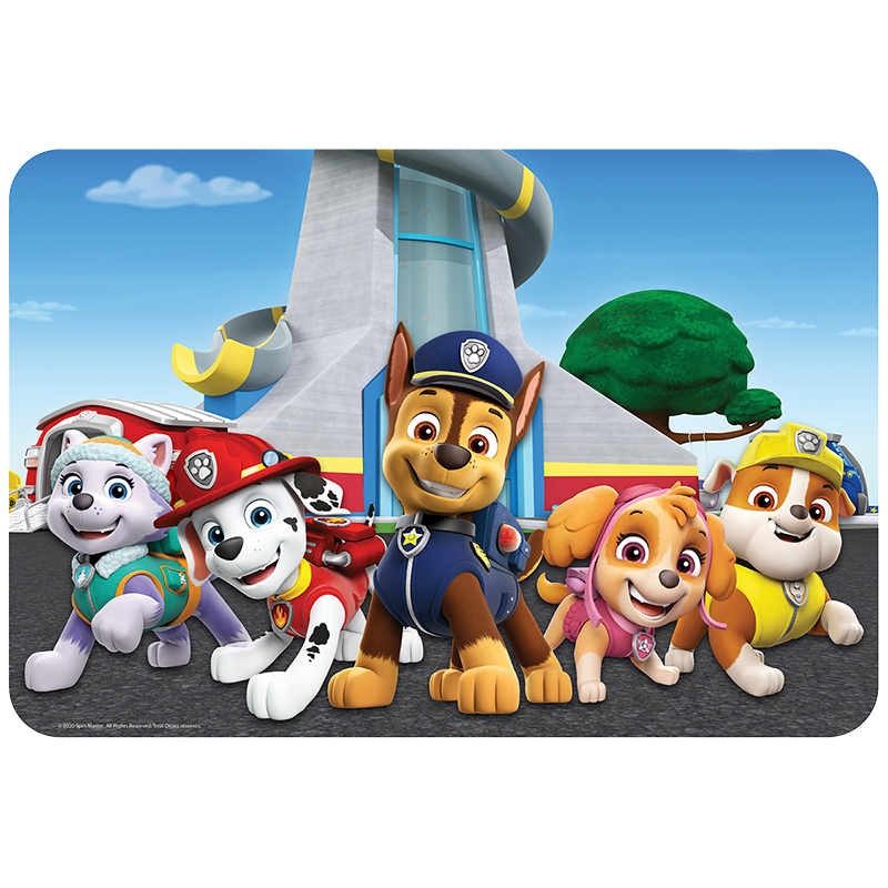 Paw sales patrol placemat