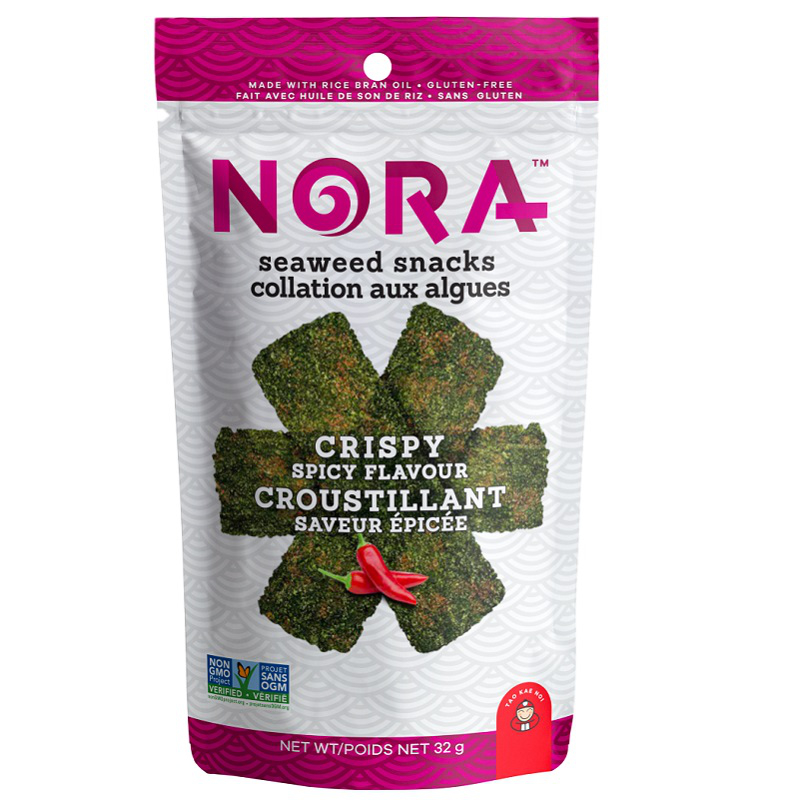 Nora Seaweed Snacks - Crispy Spicy - 32g