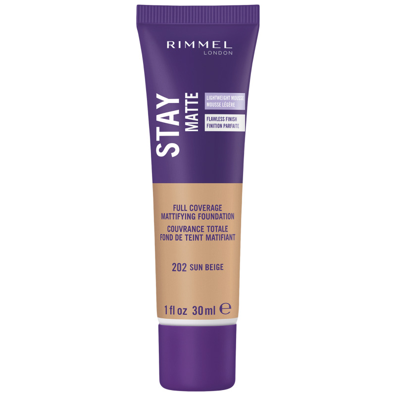 RIMMEL STAY MATTE FOUNDATION SUN BEIGE