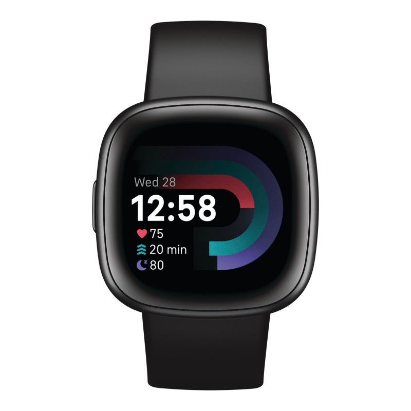 Fitbit Versa 4 Smartwatch - Black/Graphite