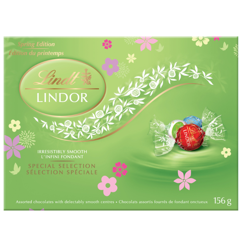 Lindt Lindor - Chocolats assortis, 156 g