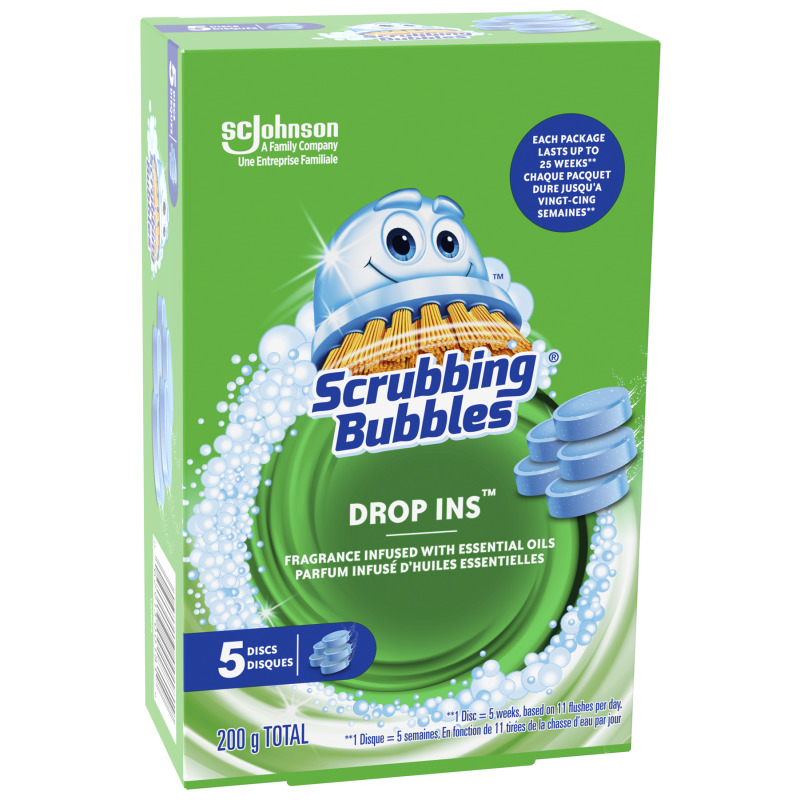 Scrubbing Bubbles Toilet Cleaner Drop Ins - 5s