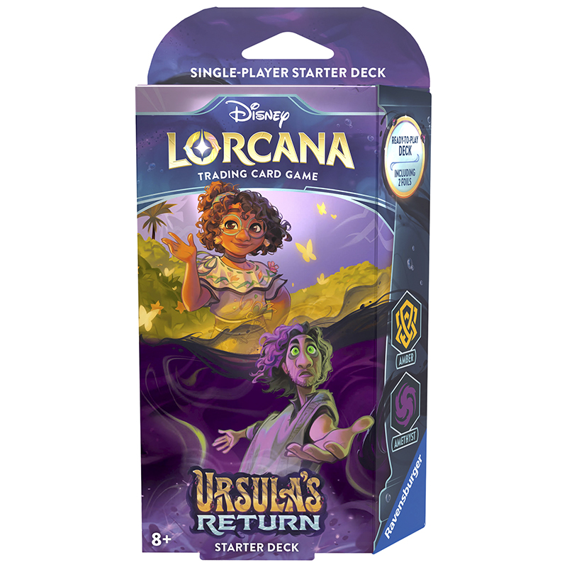 Disney Lorcana Trading Card Game: Ursula's Return Starter Deck - Assorted
