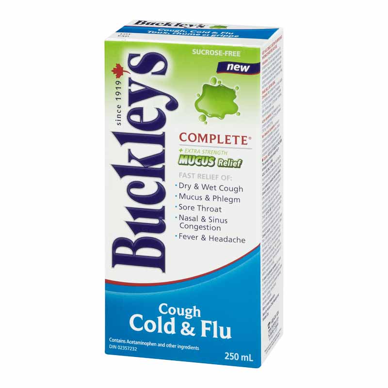 Buckleys Complete Extra Strength With Mucus Relief Cough Cold Flu