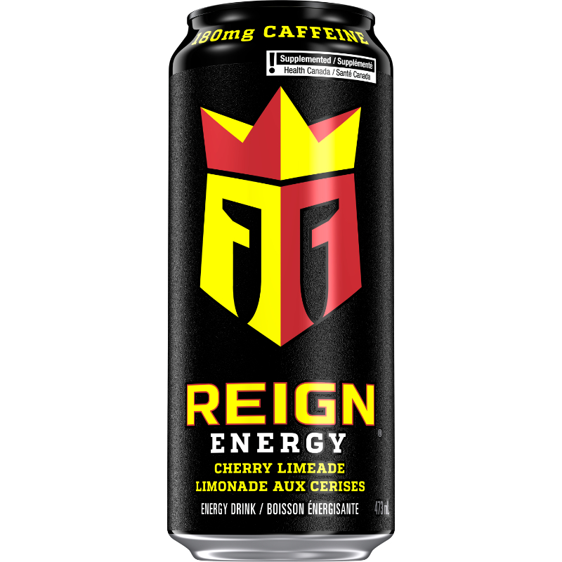 Monster Reign Energy Drink with 180mg Caffeine - Cherry Limeade - 473ml