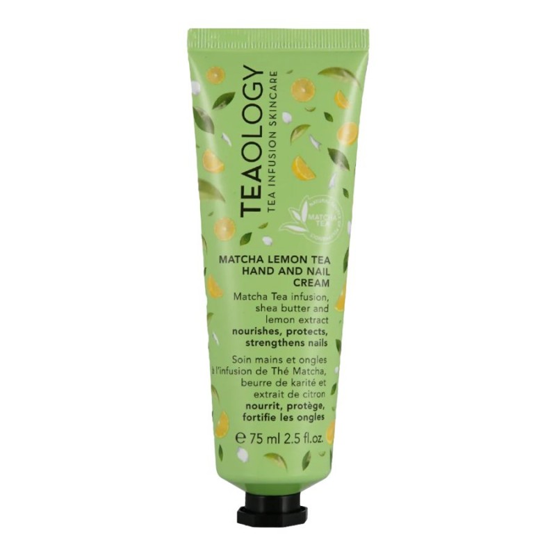 Teaology Matcha Lemon Tea Hand and Nail Cream - 75ml