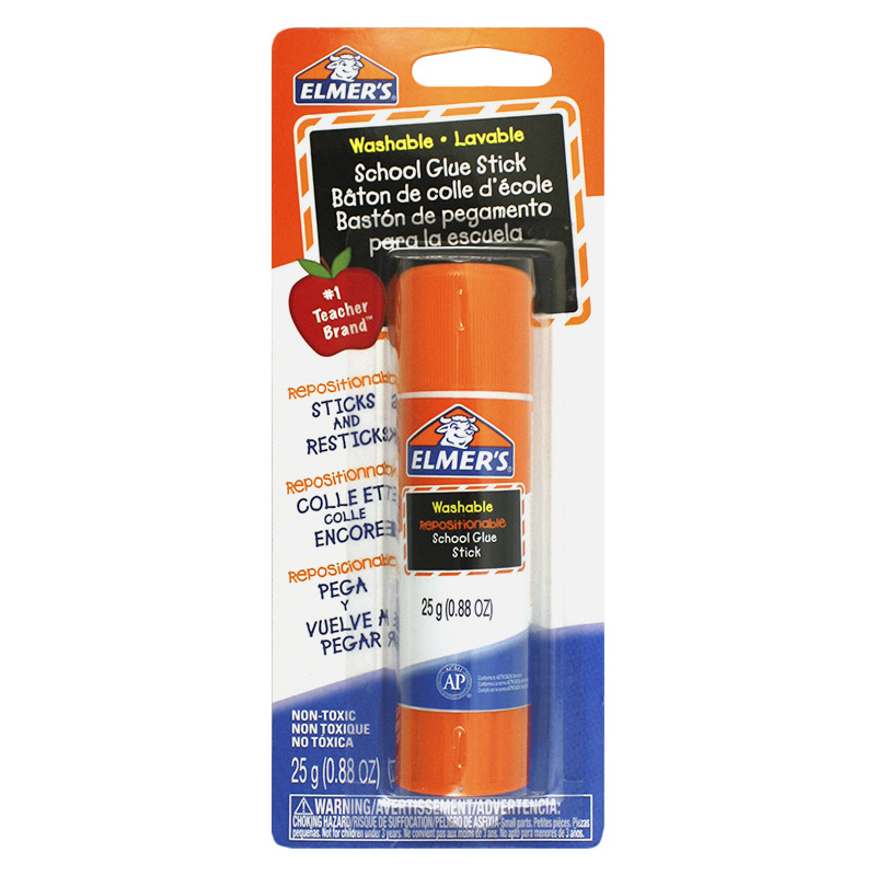 Elmer's Repositionable School Glue Stick - 25g