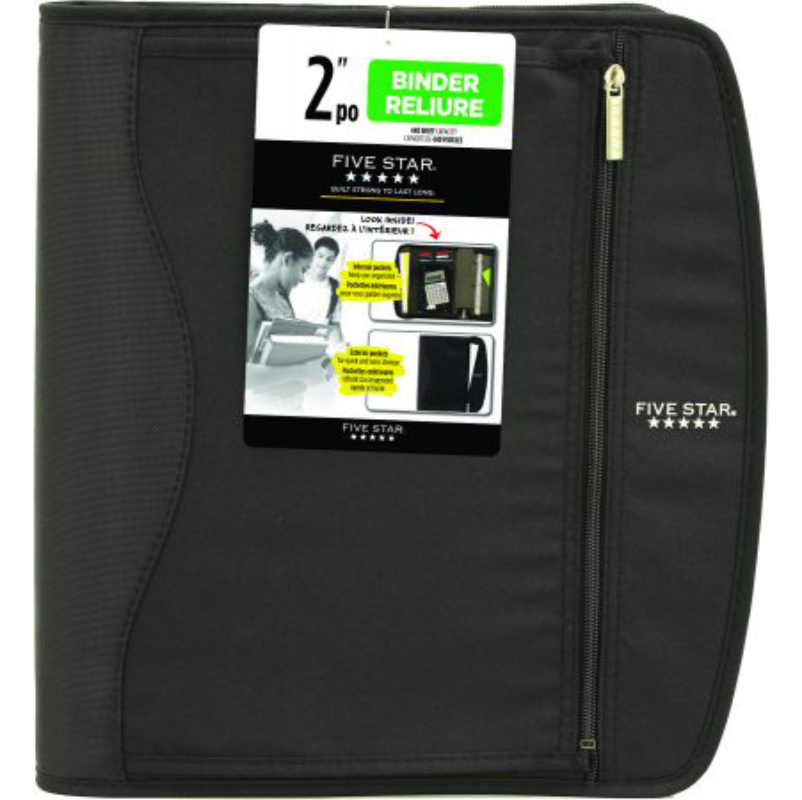 Five Star Zipper Binder - 2inch