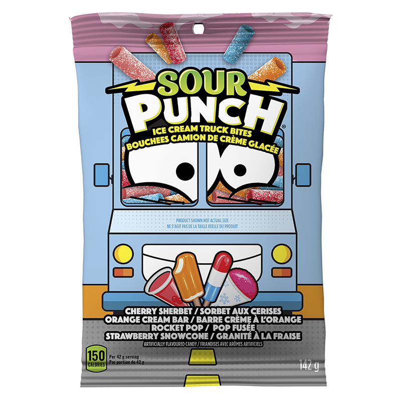 Sour Punch Ice Cream Truck Bites - 142g