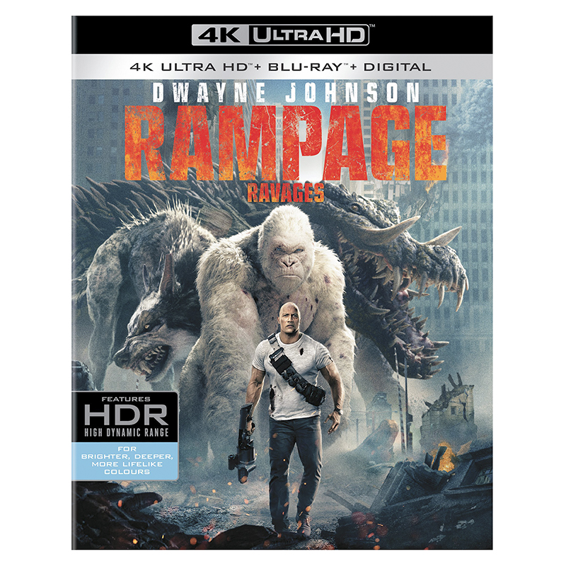 Rampage - 4K UHD Blu-ray | London Drugs