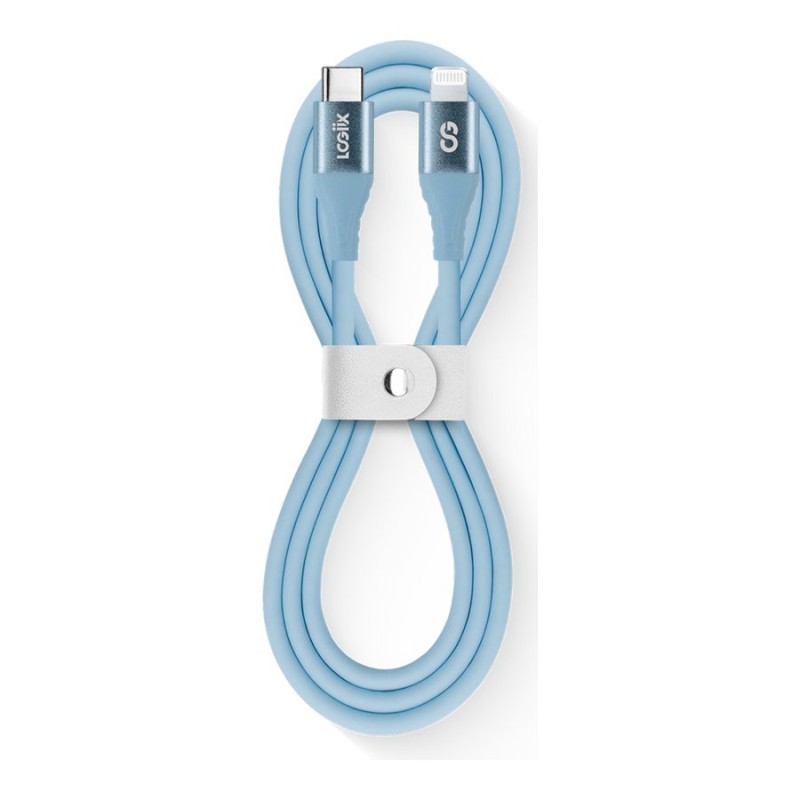 LOGiiX Vibrance USB-C to Lighting Cable - Blue - 1m