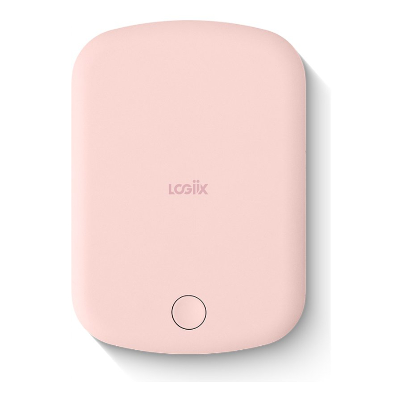 LOGiiX Piston Power 5000 Mag 5000mAh Wireless Power Bank - Pink - LGX-13840