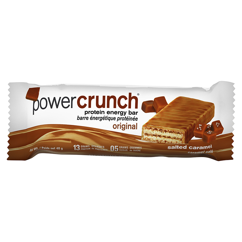 Power Crunch Protein Energy Bar - Salted Caramel - 40g