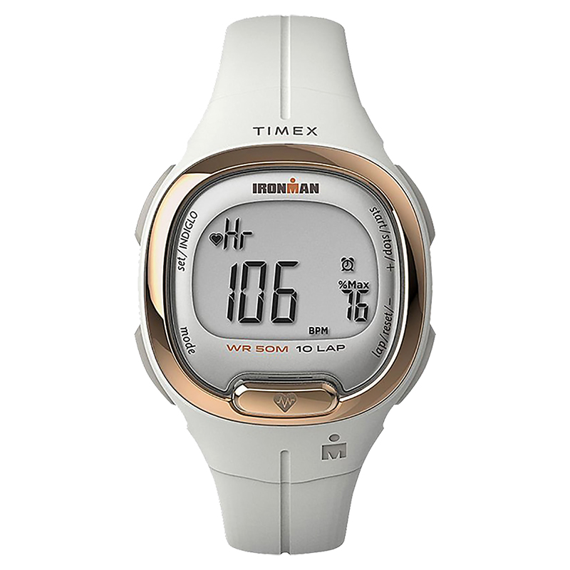 Timex Ironman Transit T10 Wristwatch - White - TW5M40400GP