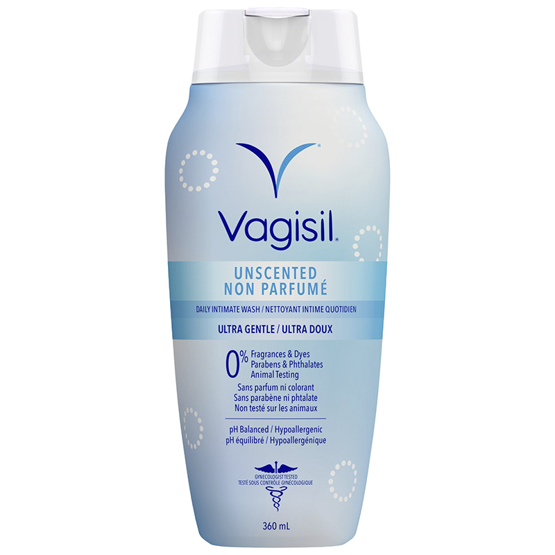 Vagisil Intimate Wash - Unscented - 360ml