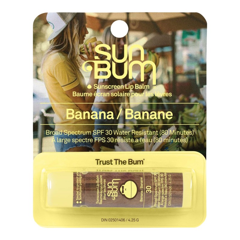 Sun Bum Sunscreen Lip Balm - SPF 30 - Banana